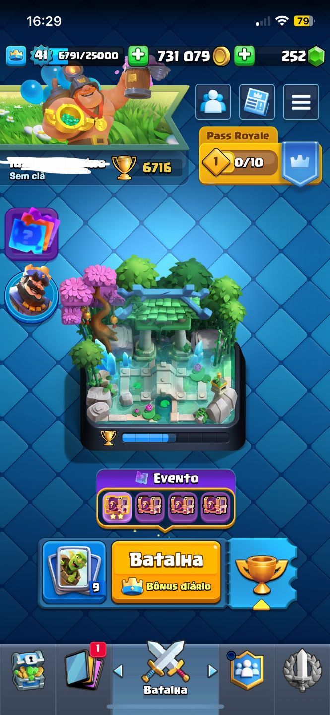 CONTA CLASH ROYALE TOP | ARENA 18 + 6.7K TROFÉUS + REI 41 + 118/121 CARTAS