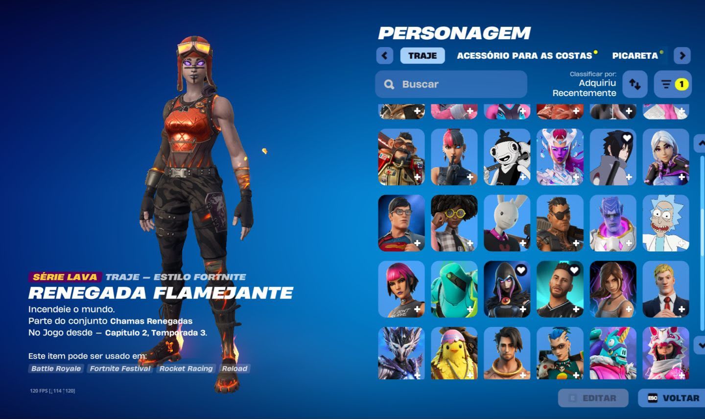 CONTA FORTNITE - SAIDA RAPIDA - SALVE O MUNDO OG (FARM DE V-BUCKS) + SKINS RARAS
