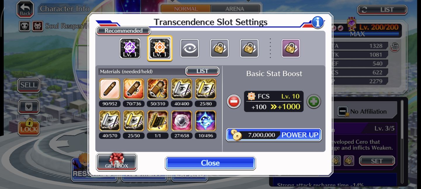 Conta Relíquia Bleach Brave souls!!