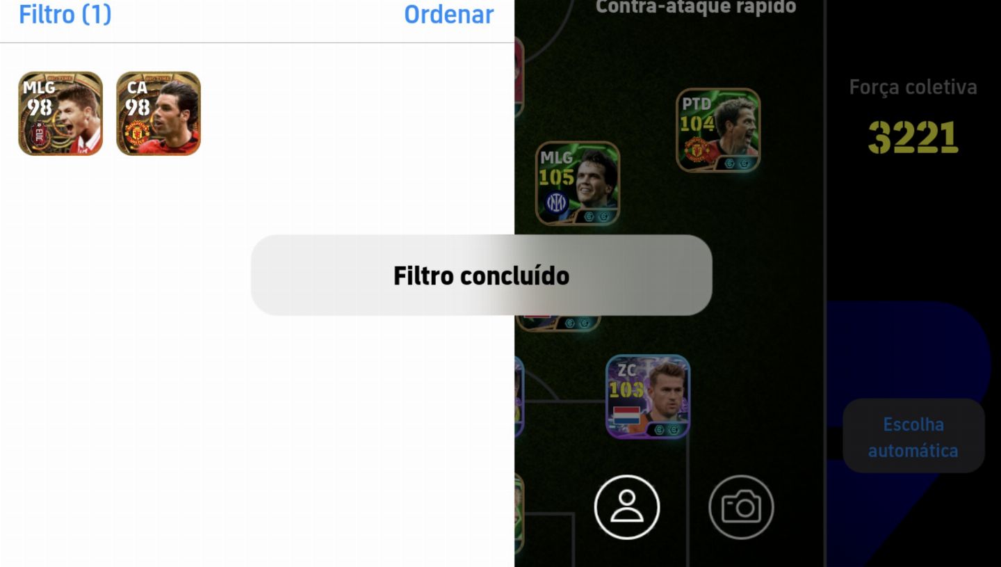 Conta com força coletiva 3221, vários jogadores pagos e recheada de blitz curle