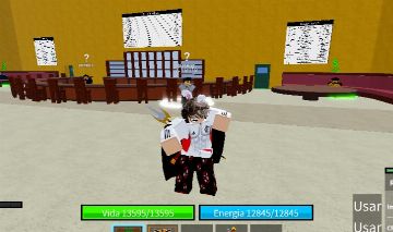Conta de Roblox gemada no blox fruit