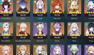 Conta de genshin impact late game/endgame, valor negociavel e tem vários times