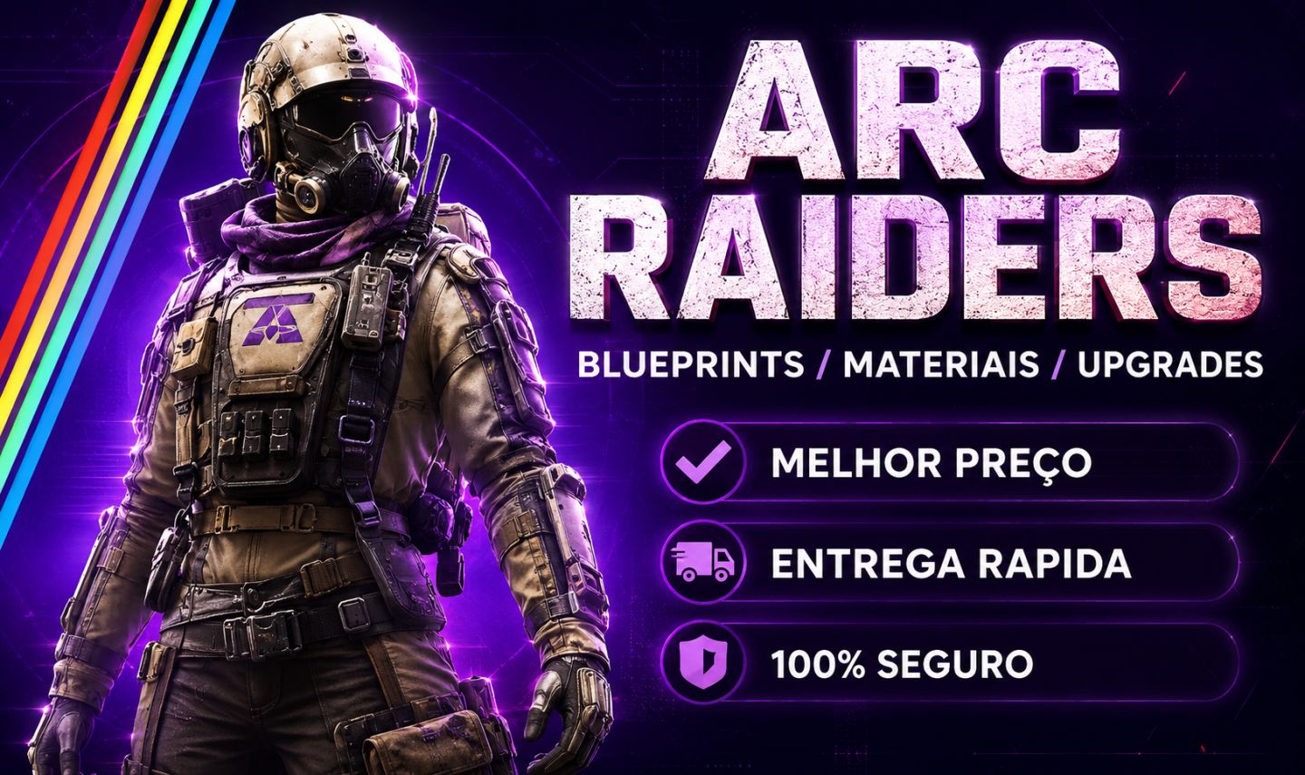 ARC RAIDERS - BLUE PRINTS, BANCADAS, MATERIAIS, GALINHO