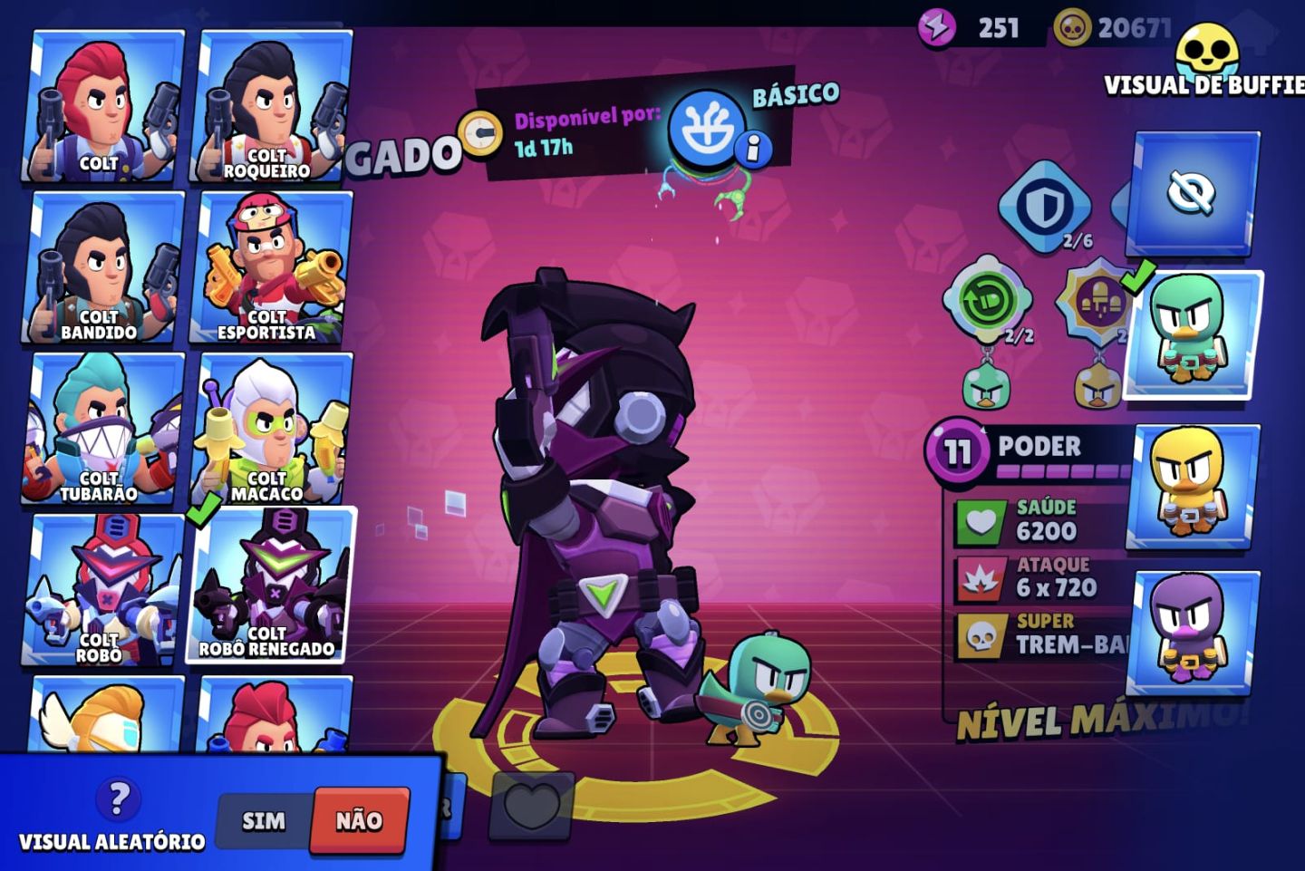 Conta Brawl Stars extremamente upada e antiga ( valor negociável)