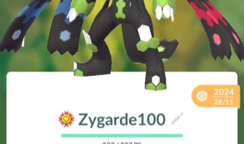 Conta Pokémon GO LVL71 - 28 Milhões de Poeira - Zygarde 100% - Endgame
