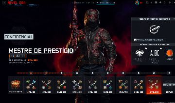 Conta COD BO7 FULL PRESTIGIO nivel 600 +BO6 warzone e singularidade round 999