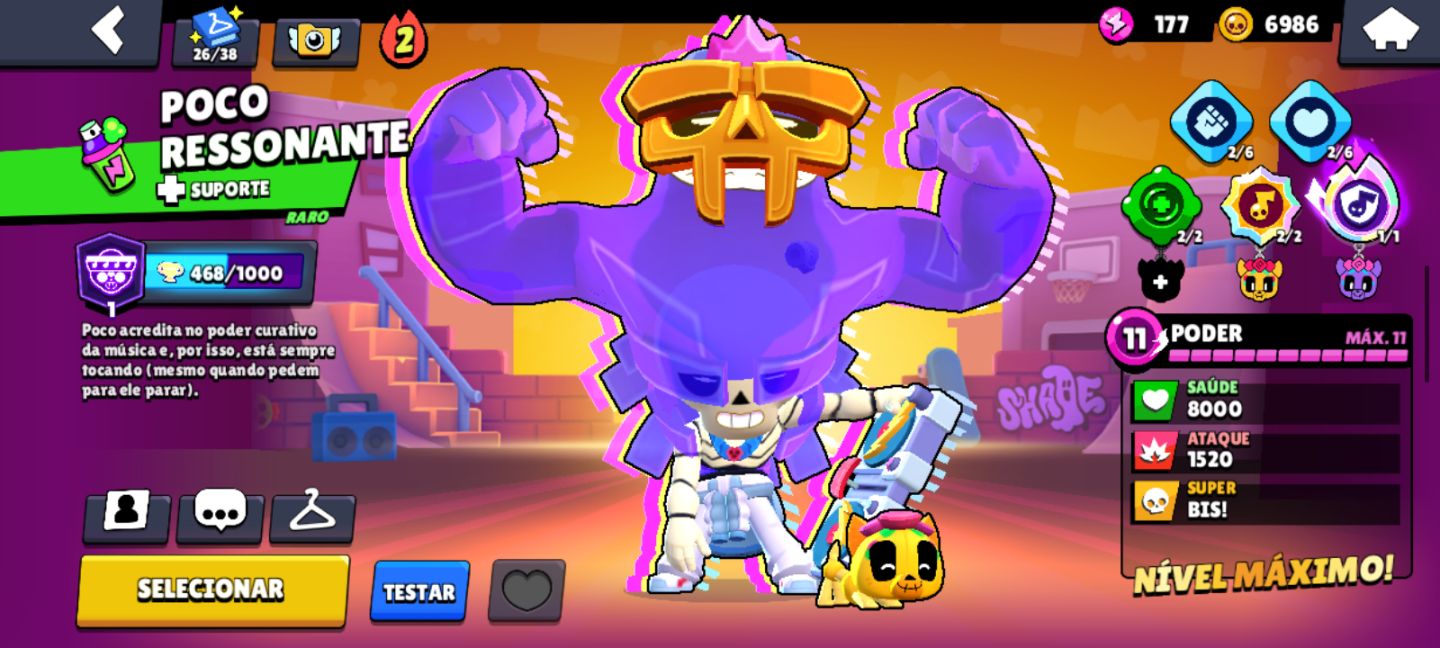 CONTA DE BRAWL STARS A CONTA ESTÁ COM 10% DE DESCONTO!!