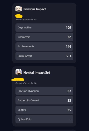 Contas de Genshin impact com Ayaka + Raiden AR42 & AR40