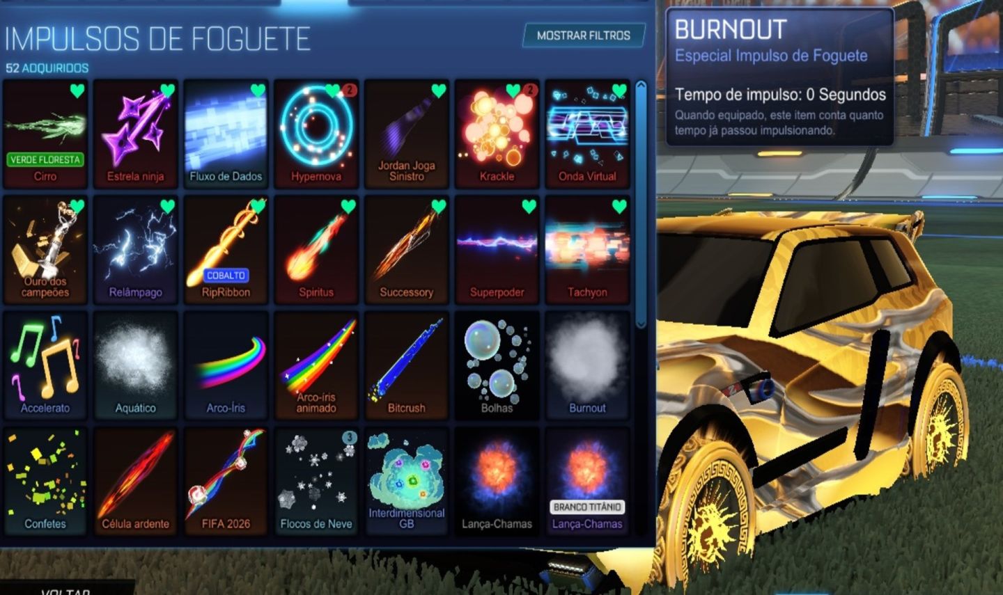 Conta Rocket League | Octane TW, Fennec TW/Preto, Apex TW + 1000 Créditos