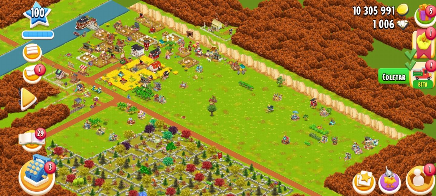 CONTAS - HAY DAY FAZENDAS 5 ESTRELAS - MELHOR PREÇO