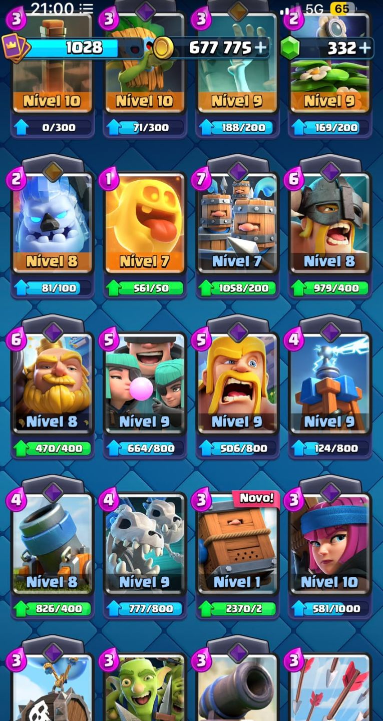 CONTA CLASH ROYALE +5500 TROFÉUS 2 CAMPEOES!!!
