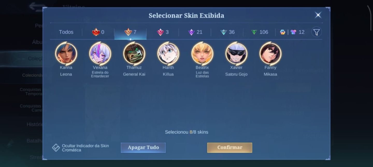 Conta imortal main mid full emblema ativo | Mobile Legends - MLBB