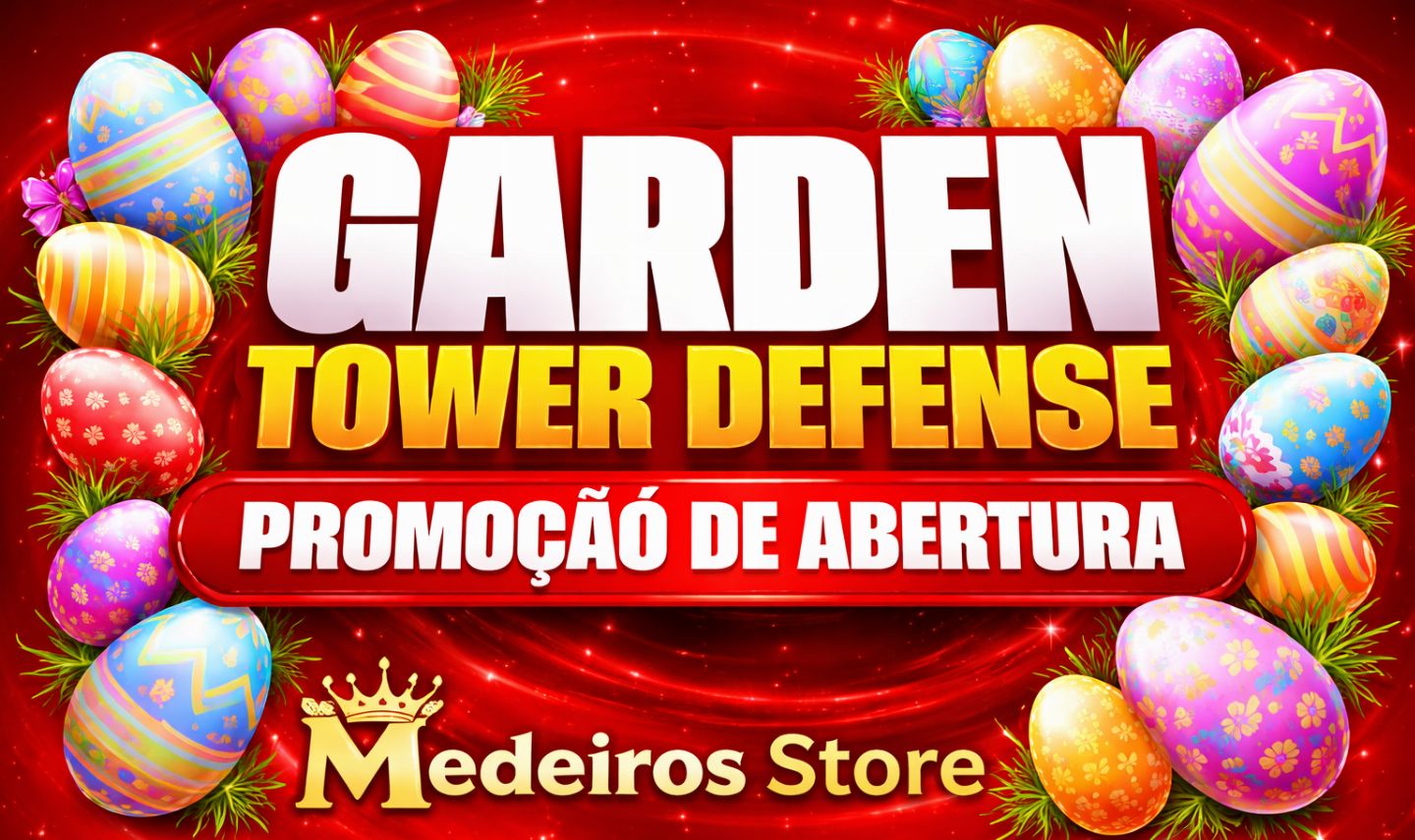 Novo Estoque! Unidades Garden Tower Defenses Promoção De Abertura