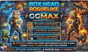 CONTAS BOX HEAD ROGUELIKE - RECURSOS ILIMITADOS | APENAS ANDROID