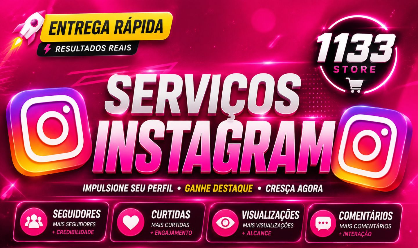 [MENOR PREÇO] Seguidores | Curtidas | Visualizações | Comentários