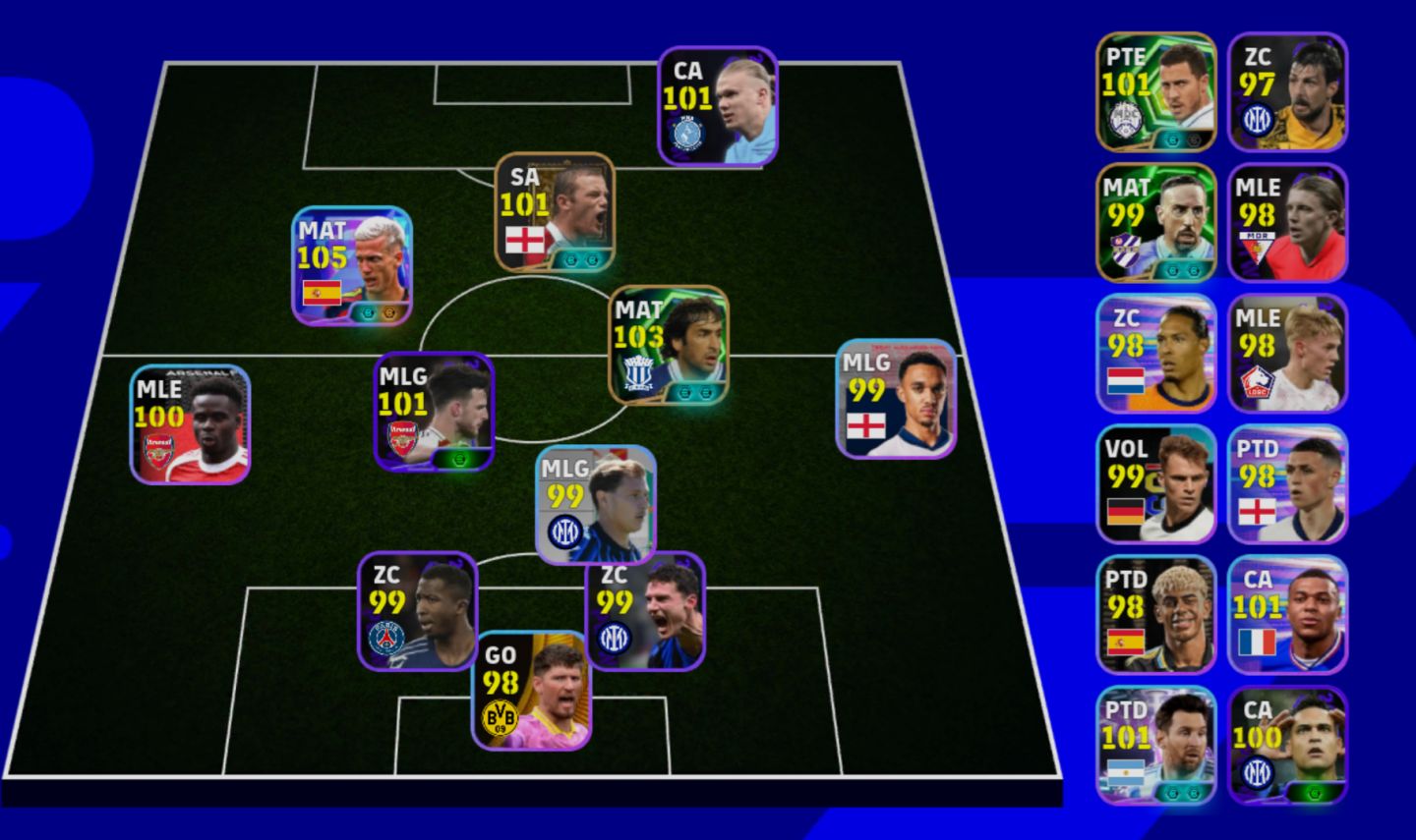 Conta efootball barata!! Dani Olmos e+