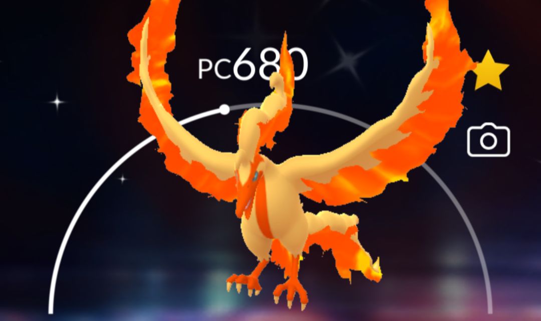 CONTA POKÉMON GO PTC COM MOLTRESS DE GALAR SHINY TROCÁVEL
