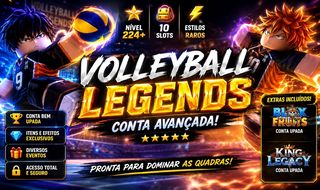 Haikyuu Legends | Lv 224 | 10 Slots