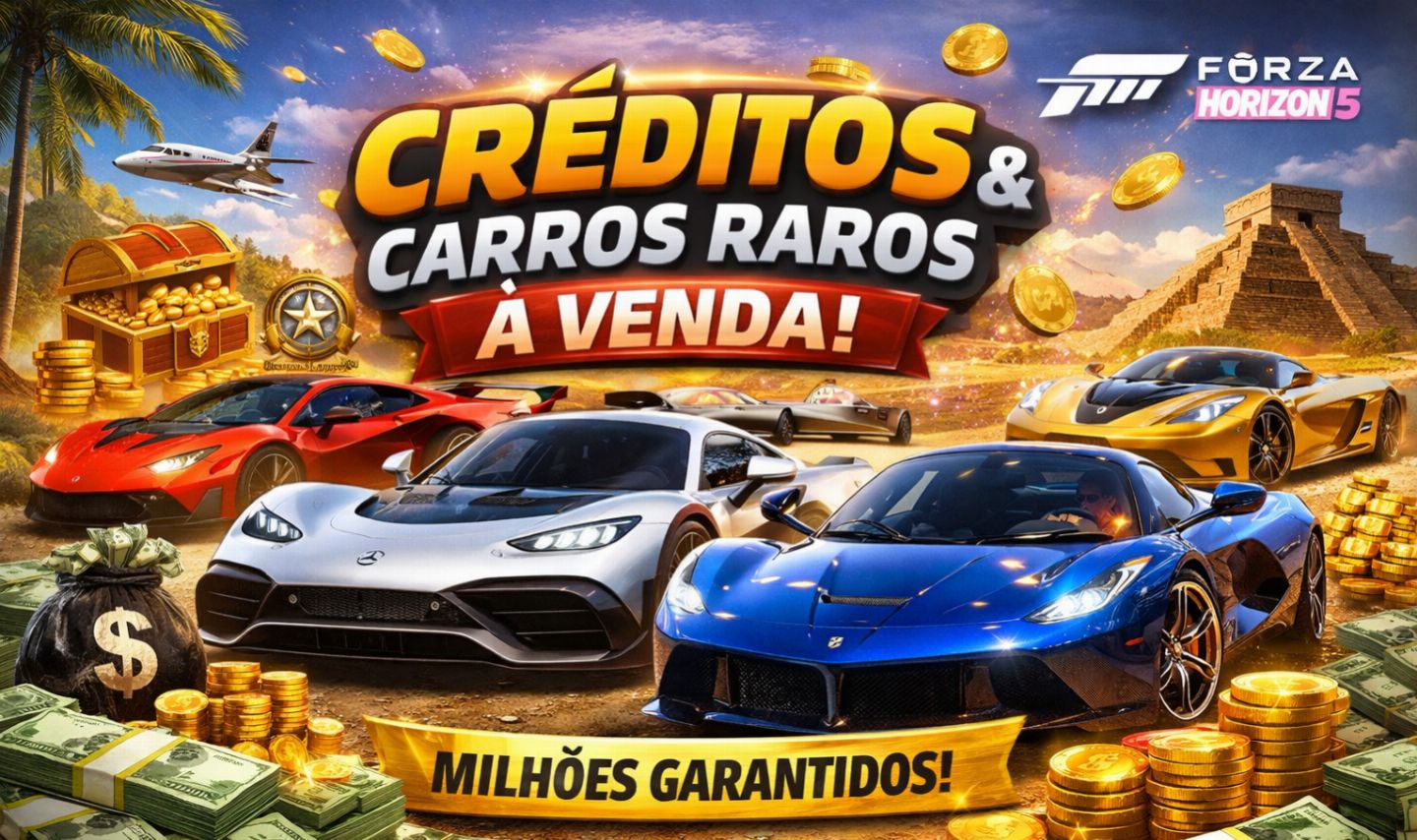 Créditos Forza à Venda Carros Raros e Milhões Garantidos TODAS AS PLATAFORMAS
