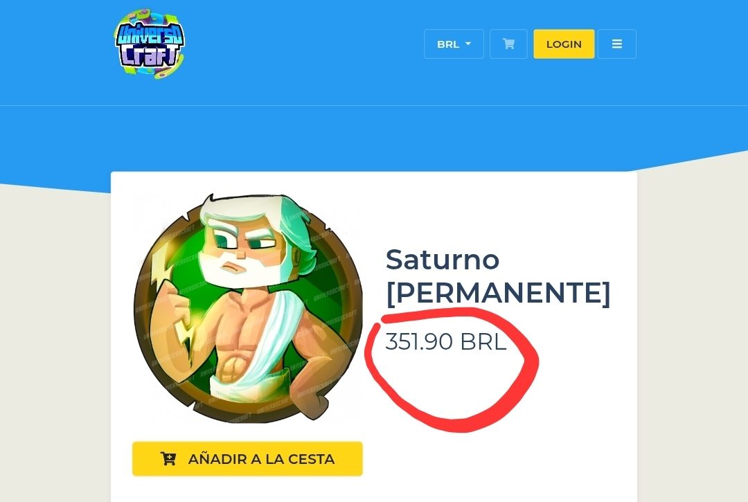 MINECRAFT FULL ACESSO | VIP SATURNO + VIP MUSH