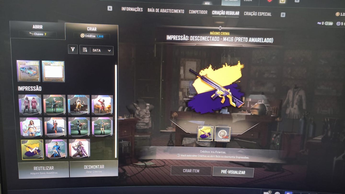 Pubg steam 6 progressivas + m4-cromaKraft+aCEcomKROMA+competidor+ plus+