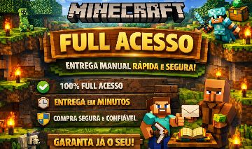 MINECRAFT JAVA + BEDROCK FULL ACESSO - Minecraft - Contas - GGMAX