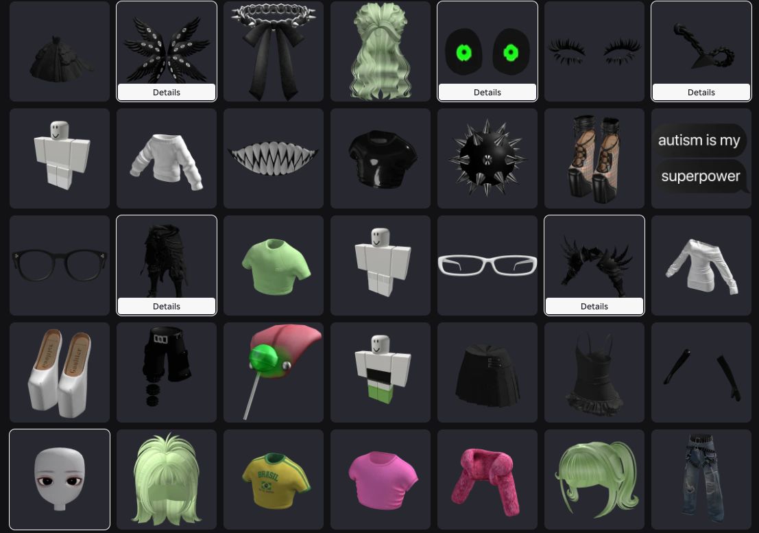 CONTA ROBLOX | CHAT LIBERADO | 100+ ITENS | ANIMAÇÕES + BUNDLES | FULL ACESSO