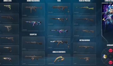 Conta de valorant pronta pra comp com skins como a vandal sentinelas da luz
