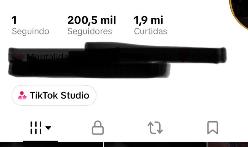 Página tiktok 200K seguidores reais