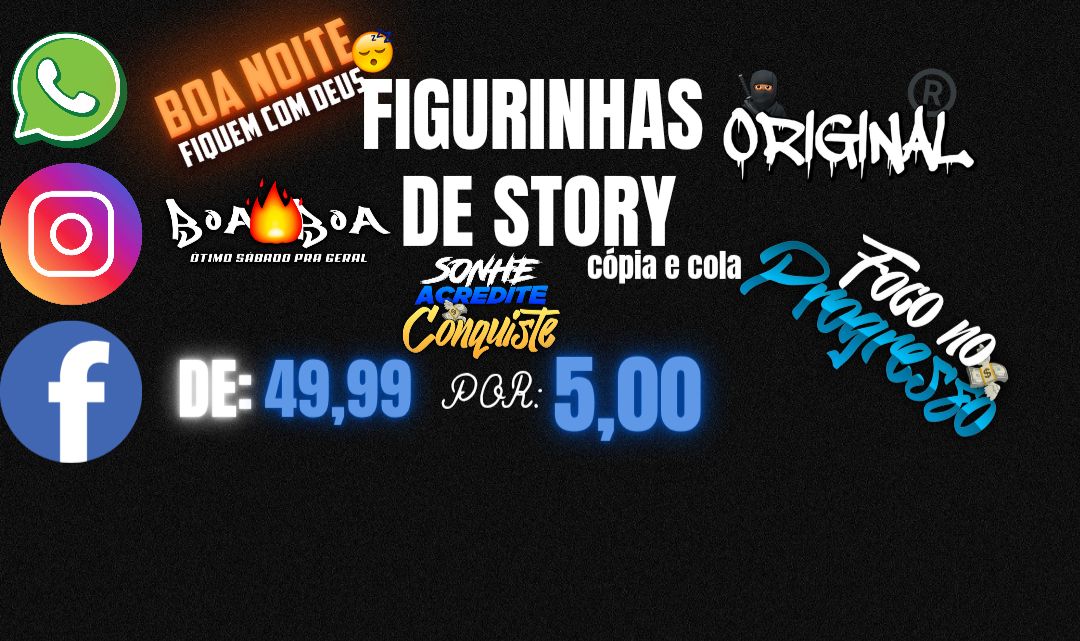 +500 FIGURINHAS PARA STORIES | BOM DIA, NOITE, CRIATIVOS E MAIS!