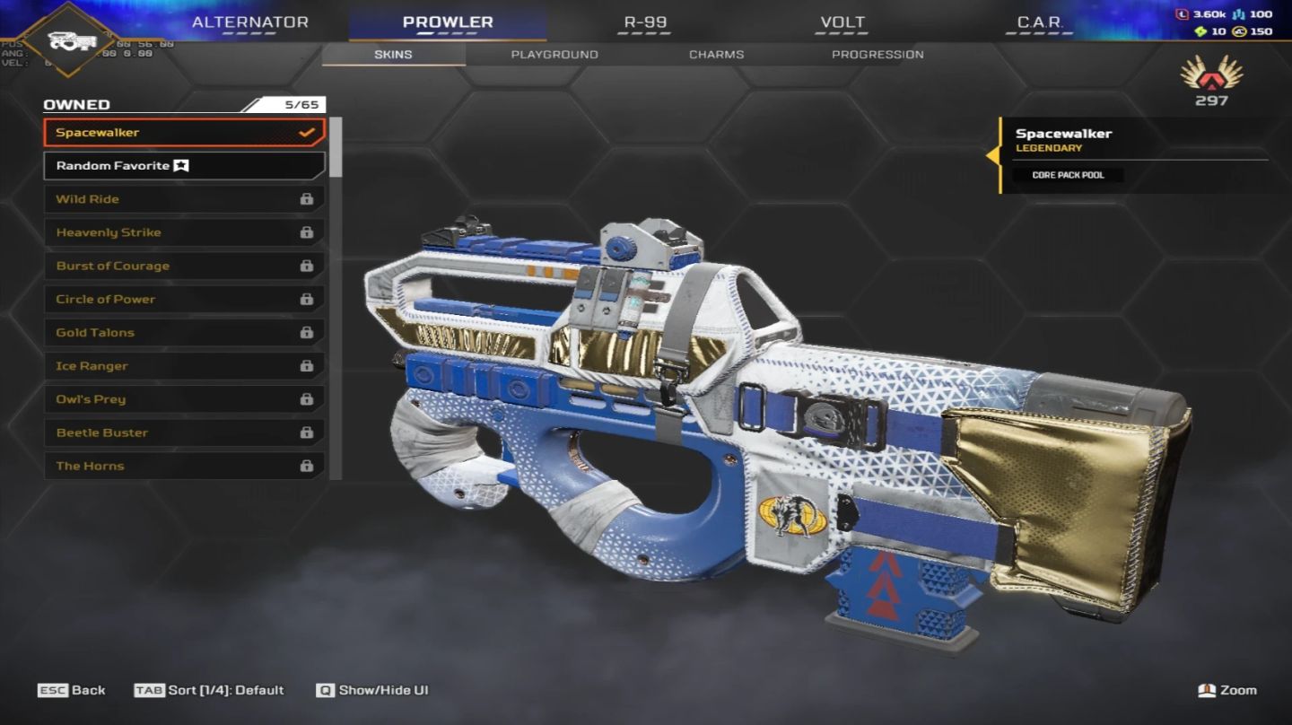 Conta de Apex Legends com Herança da Horizon e Badge Rara de Master/mestre