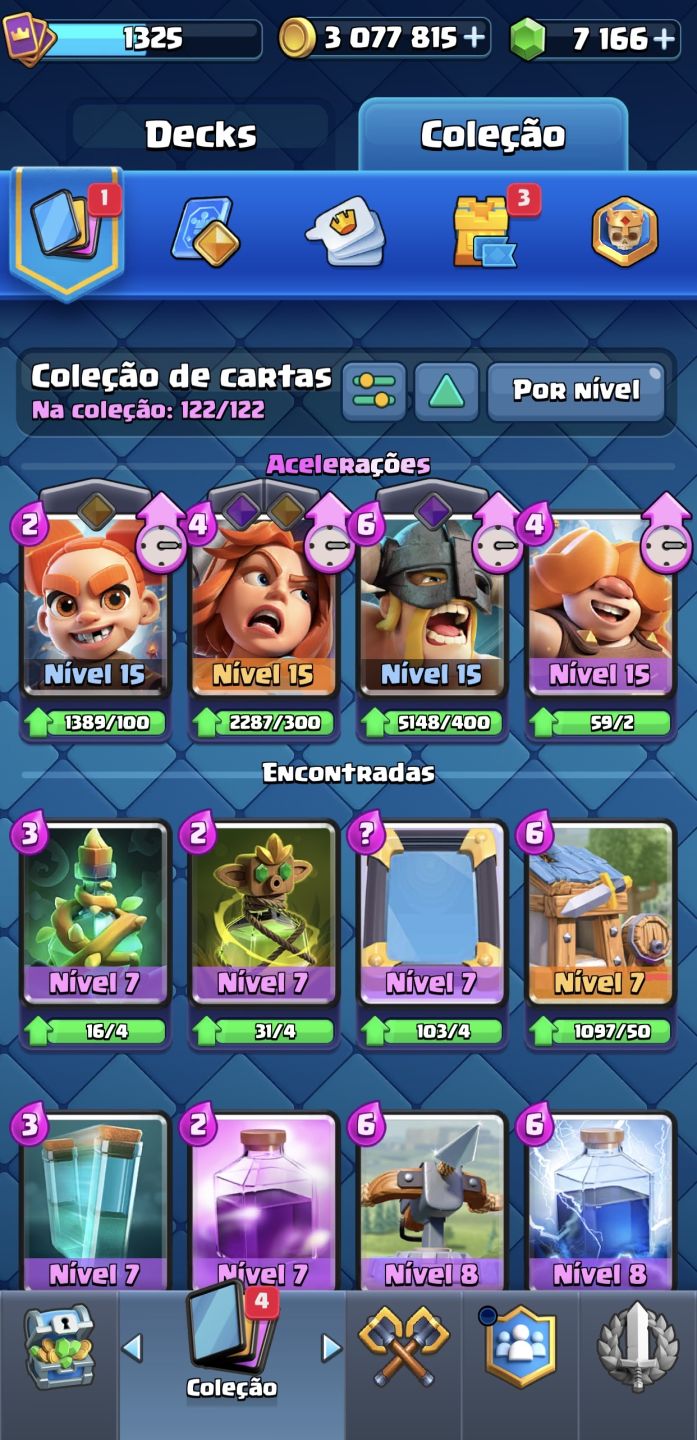 Conta Clash Royale 13k de troféus