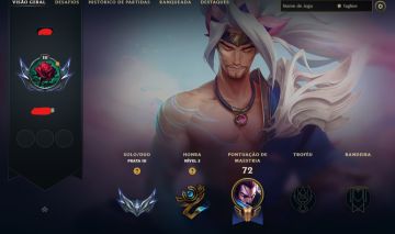 CONTA LOL - PRATA - YASUO FLORESCER ESPIRITUAL /KAYLE ASAS ETEREAS - FULL ACESSO