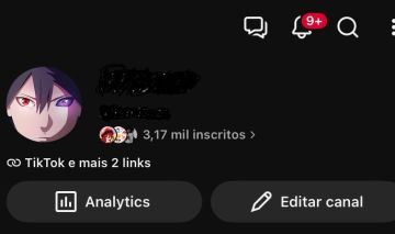 CANAL YOUTUBE 3K DE INSCRITOS