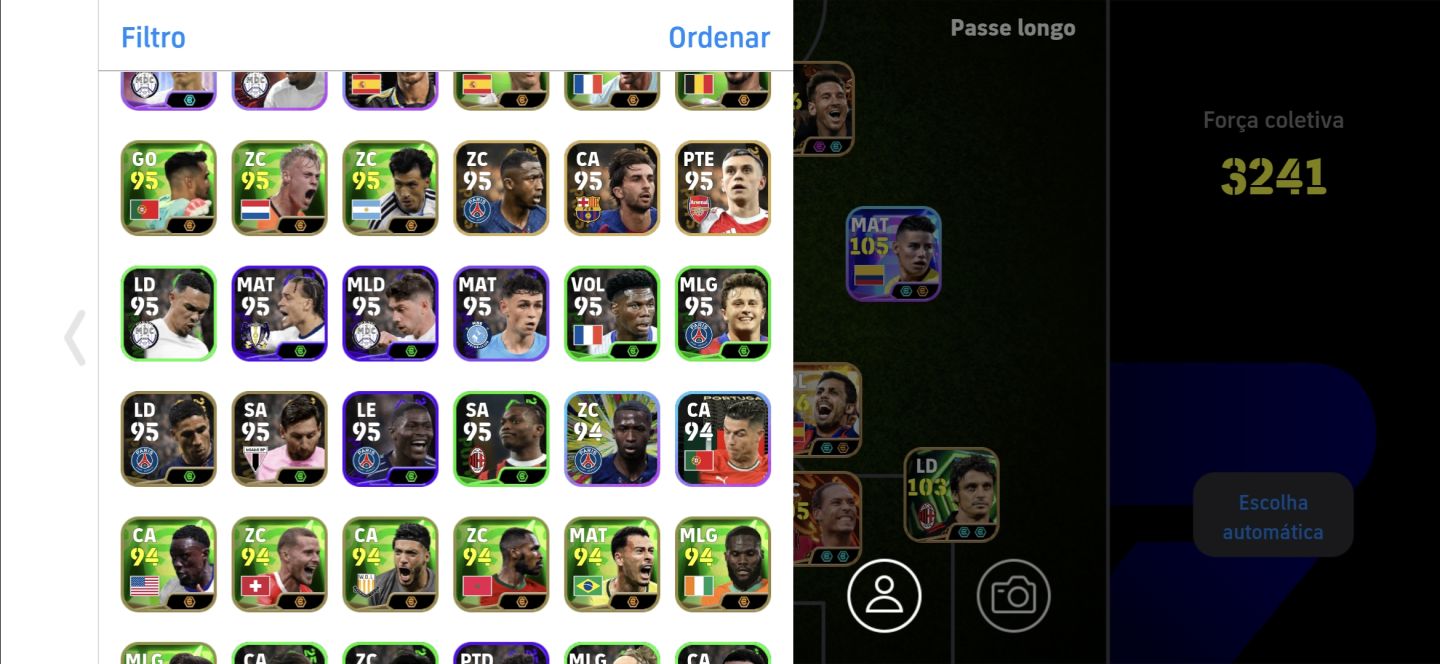 Conta full épico efootball