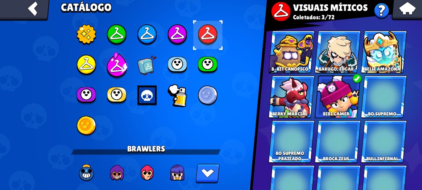 Conta de Brawl star