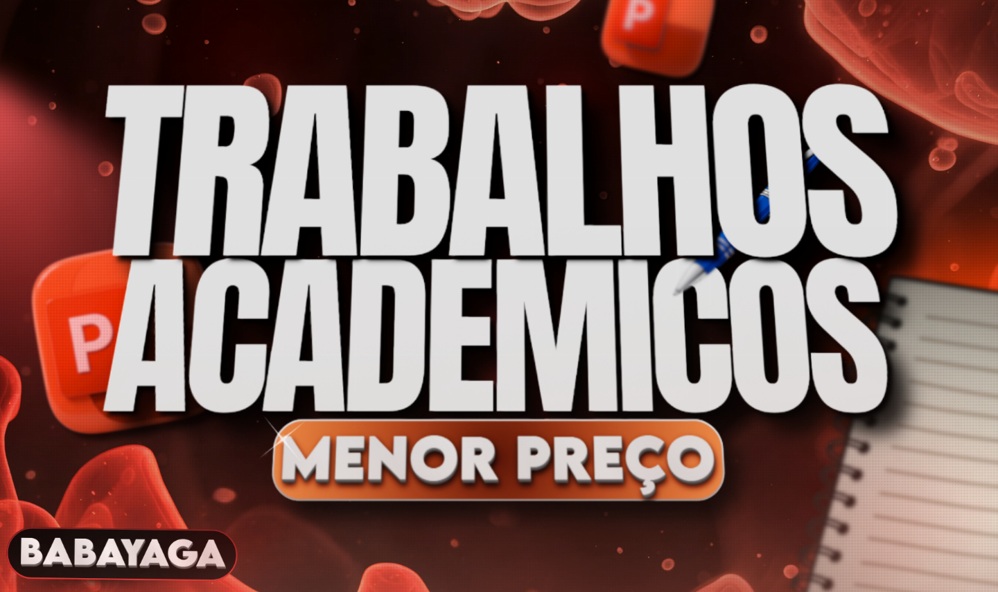 TRABALHOS | SLIDES | CURRÍCULO | TCC | REDAÇÂO... (PROMOÇÃO) - ENTREGA RÁPIDA