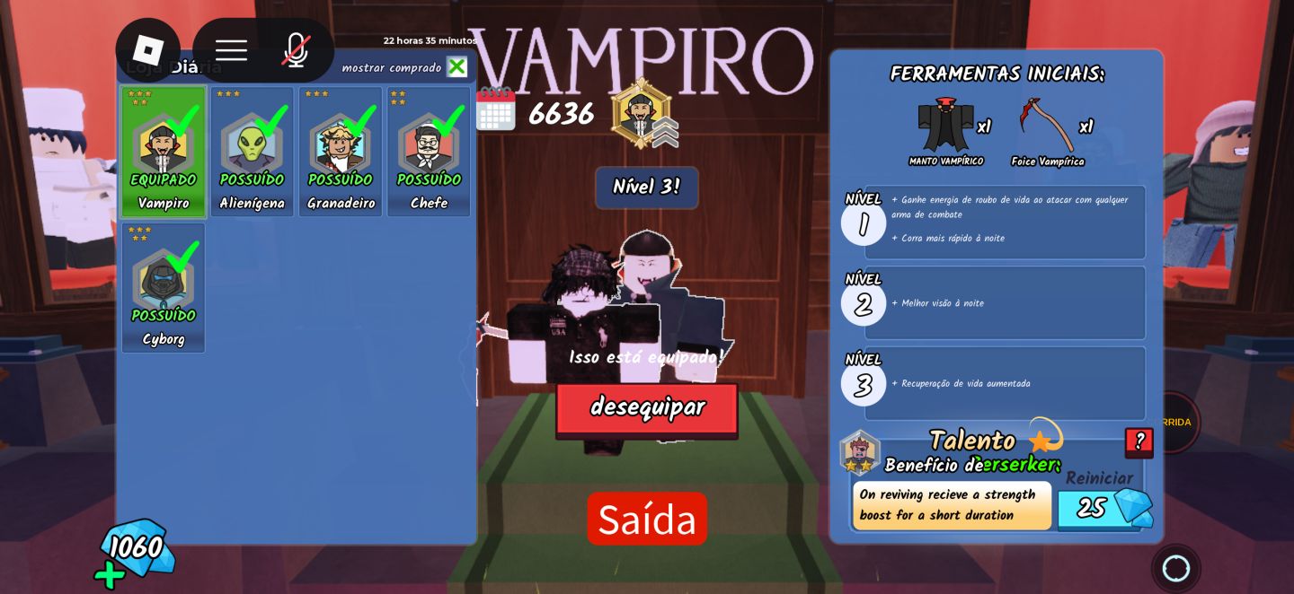 Conta Roblox com korblox, 5k face e FTF. Tem +55K Robux gastos e muitos itens