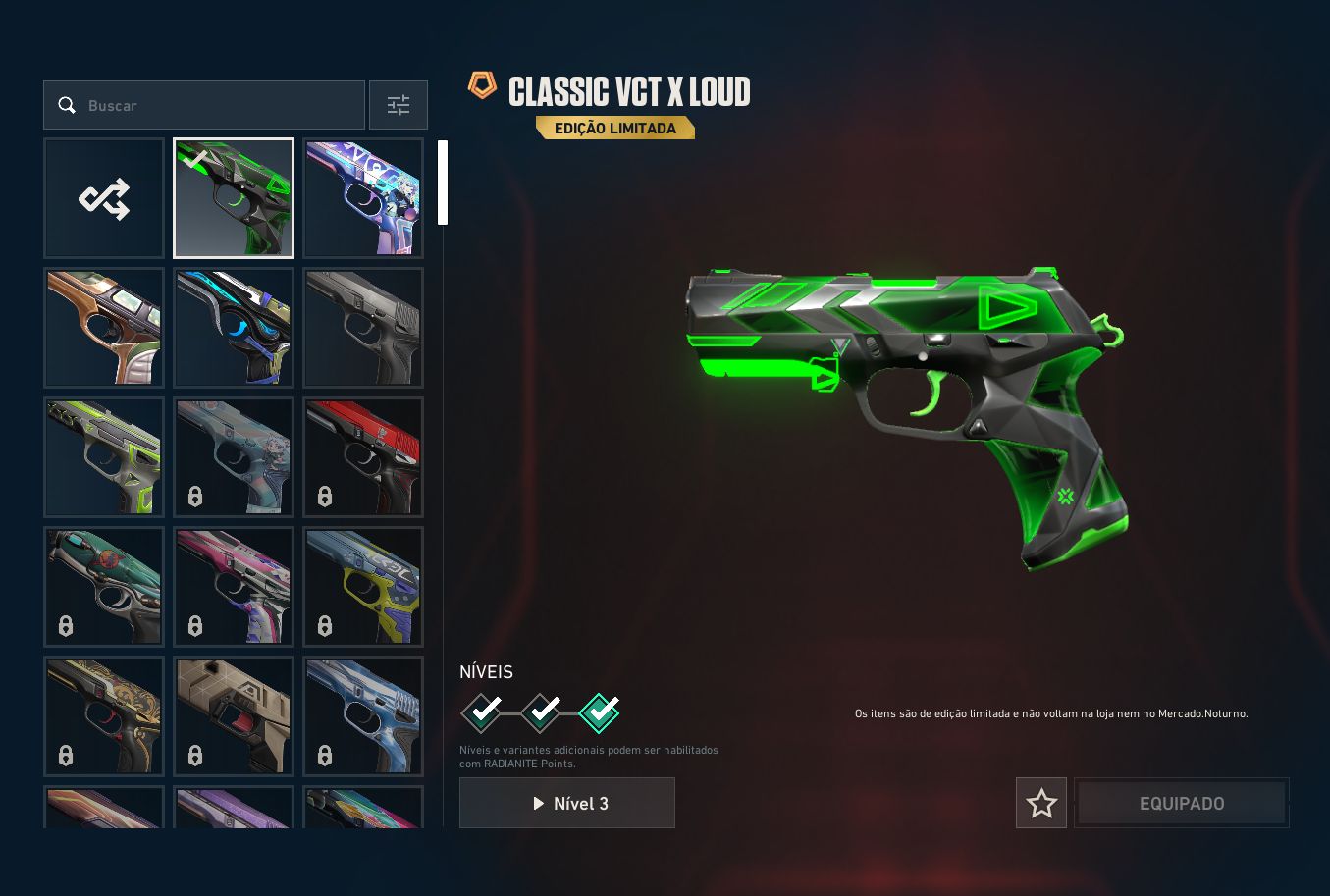 Conta valorant lvl 230 + de 30 skins premium +