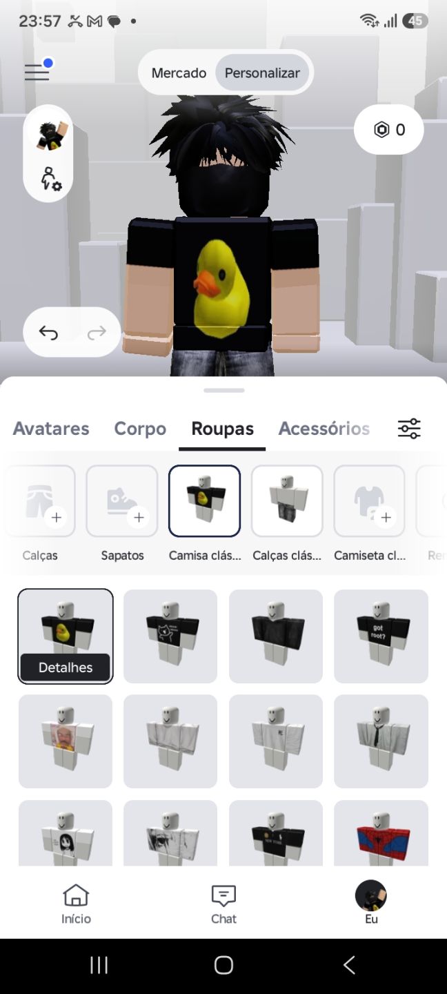 Conta com mais de 9 mill de kill no jjk e mais de 6444 de robux gastos