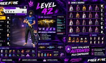 CONTA DE FREE FIRE