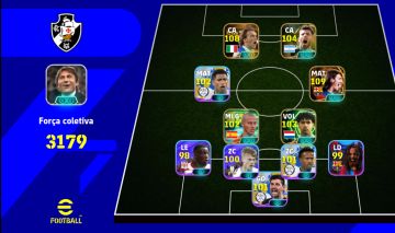 CONTA eFOOTBALL DEL PIERO 108 + LIONEL MESSI 110