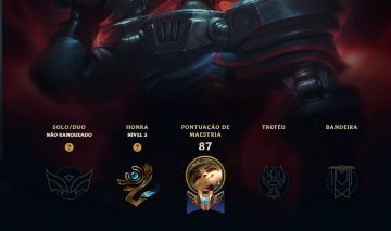 Conta de Lol Nivel 52/40 Campeões/22 Skins/19 Emotes Troca de Todos os Dados!