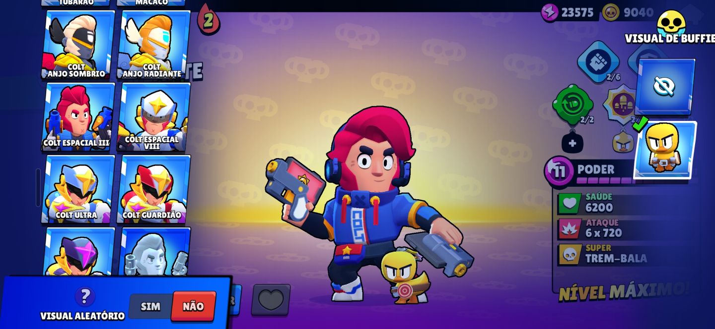 Conta quase full de Brawl Stars, criada em 2019