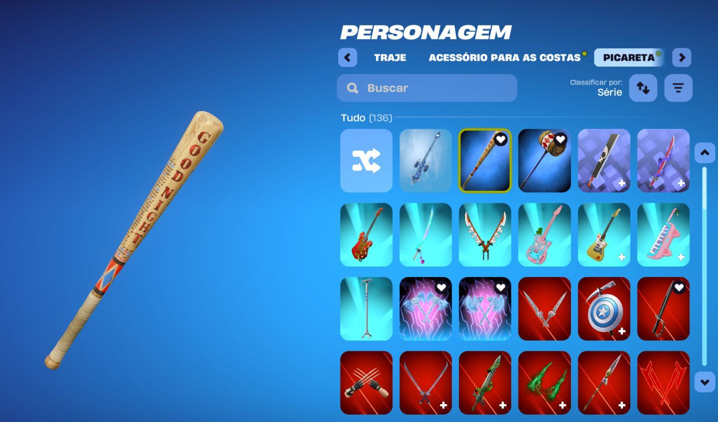 Conta com skins lindas gastos 1250 reais!!! full acs