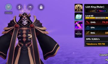 Pacote de personagem rukia e ainz ambos evo