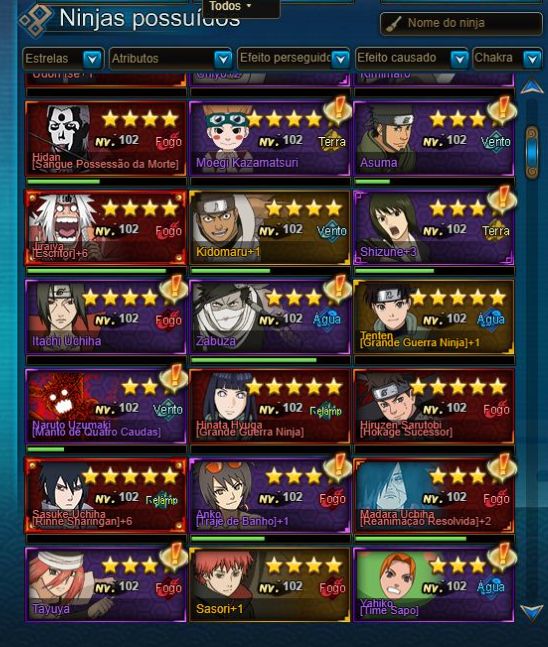 CONTA NARUTO ONLINE 7KK7OO DE FC (negociavel)