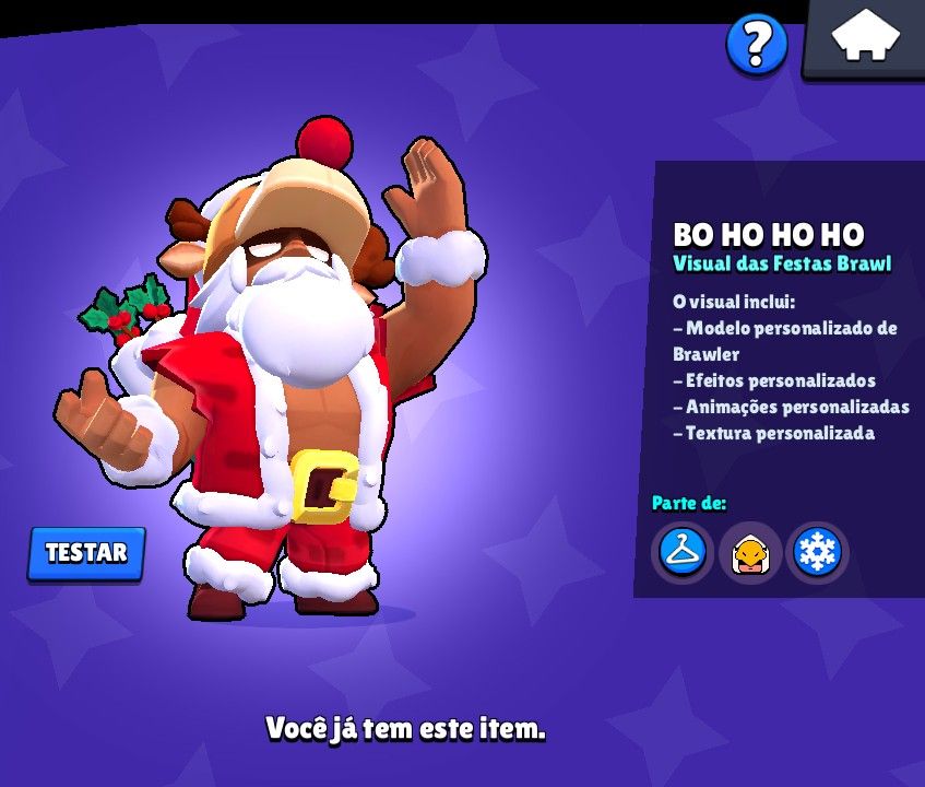 CONTA BRAWL STARS 2019 | 106 BRAWLERS NÍVEL 11 | SKINS EXCLUSIVAS | + 400 SKINS