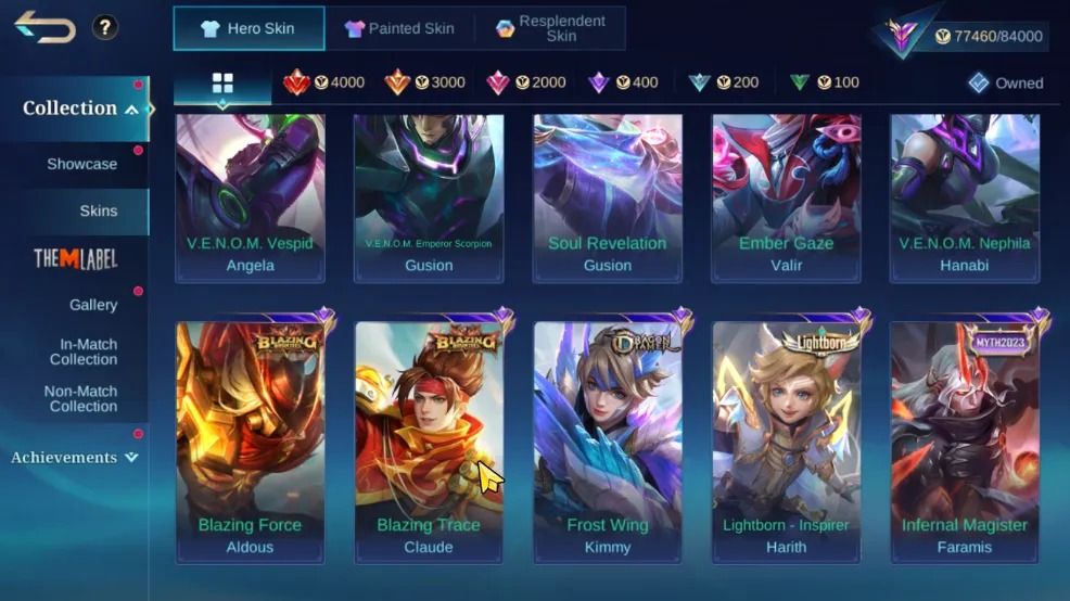 Floryn Sanrio - EX IMORTAL - FULL EMBLEMAS - FULL HEROIS
