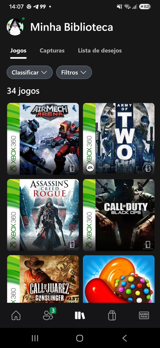 Conta Xbox 360 Mídia Digital